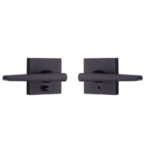 Weslock Transitional Collection 00710 Philtower Privacy Lever Set Oil Rubbed Bronze