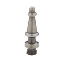 Baldwin 1083 Solid Brass Steeple Finial Antique Nickel (151)