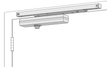 LCN 1461T Surface Mount Door Closer