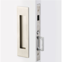 Emtek 2156 Narrow Modern Rectangular Dummy Pocket Door Mortise Lock