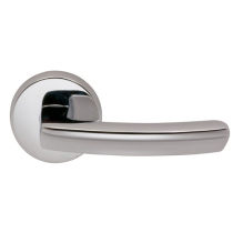 Omnia 226 Lever Latchset Polished Chrome (US26)