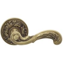 Omnia Classico Collection 251FL Lever Latchset Siena Brass (BAS)