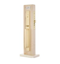 Emtek 3312 Adelaide Mortise Handleset in Satin Brass