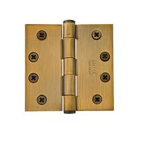 Emtek 4-1/2" x 4-1/2" Solid Brass Square Corner Heavy Duty Hinges 96215