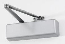 LCN 4031 Surface Mount Door Closer shown in Aluminum (689)