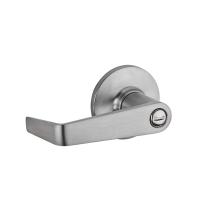 Kwikset 408CNL Carson Privacy Door Lever Set Satin Chrome (US26D)