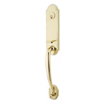 Emtek 4313 Richmond Handleset Unlacquered Brass (3NL)