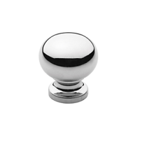 Baldwin Classic Cabinet Knob (4702, 4704, 4706) shown in Polished Chrome (260) 