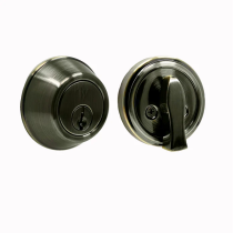 Weslock Traditional 471 Single Cylinder Deadbolt Antique Brass