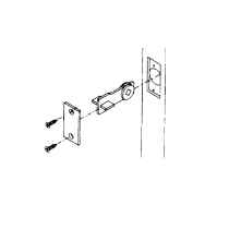 Baldwin Estate 5090.020.A Dummy Insert and Filler Plate