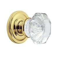 Baldwin Estate 5080 Filmore door Knob Set Polished Brass (030)