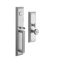 Baldwin Estate 6542 Tremont Mortise Handleset in Satin chrome (264)