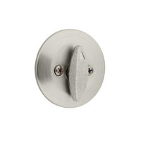 Kwikset 667 One Sided Deadbolt with Exterior Plate