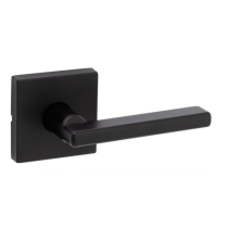 Kwikset Signature Series 720HFL Halifax Passage Door Lever Iron Black (514)