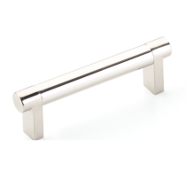 Emtek 84052, 84053, 84054, 84055, 84056, 84057, 84058 Smooth Bar Cabinet Pull Polished Chrome