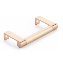 Emtek Select 84080.EDGR.SM Knurled Cabinet Edge Pull Satin Copper (SCU)