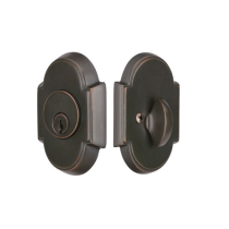 Emtek 8466 #8 Single Cylinder Deadbolt Oil Rubbed Bronze (US10B)