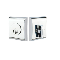 Emtek 8475 Neos Single Cylinder Deadbolt Polished Chrome (US26)