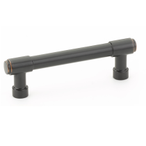 Emtek 86687 Industrial Modern Jasper Cabinet Pull Oil Rubbed Bronze (US10B)