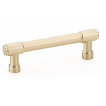 Emtek 86686 Industrial Modern Jasper Cabinet Pull Satin Brass (US4)