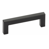 Emtek 86704 Modern Rectangular Warwick Cabinet Pull Flat Black (US19)