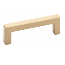 Emtek 86705 Modern Rectangular Warwick Cabinet Pull Satin Brass (US4)