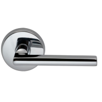 Omnia 943 Lever Latchset Polished Chrome (US26)