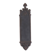 Brass Accents Renaissance Collection Gothic Push Plate 