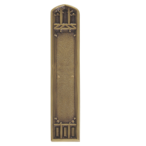 Brass Accents Renaissance Oxford Push Plate 