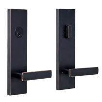 Weslock Transitional Collection 6621 Addy Handleset Oil Rubbed Bronze