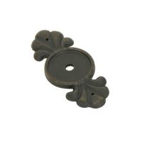 Emtek 86234 Tuscany Bronze Knob Backplate Medium Bronze Patina (MB)