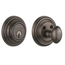 Nostalgic Warehouse CLASGL Classic Single Cylinder Deadbolt