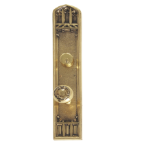 Brass Accents Renaissance Collection Oxford Deadbolt Plate (3-3/8" x 18")