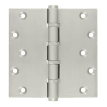 Deltana 6" x 6" Square Corner Ball Bearing Solid Brass Hinges DSB66BB