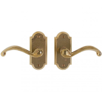 Rocky Mountain E701 Arched Escutcheon with choice of Knob or Lever