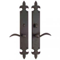 Rocky Mountain 3" x 21" E831, E832, E833 Fleur De Lis Escutcheon 