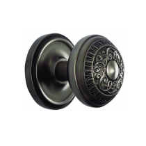 Nostalgic Warehouse Egg & Dart with Classic Rose Antique Pewter