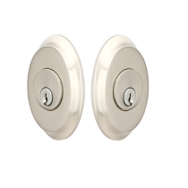 Emtek 8358 Saratoga Double Cylinder Deadbolt Satin Nickel (US15)