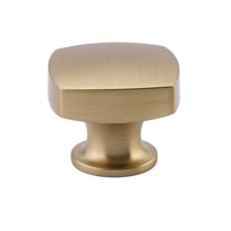 Emtek 86450 Urban Modern Freestone Cabinet Knob - satin brass