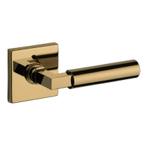 Baldwin Estate L029 Lever Set Lifetime Polished Brass (003)