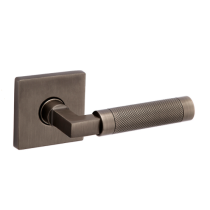 Baldwin Estate L030 Knurled Lever Set Antique Nickel (151)