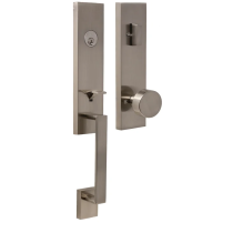 Weslock Transitional Collection 2870 Leighton Handleset Satin Nickel