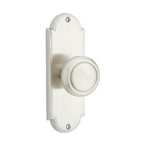 Emtek 8006 Delaware 7-1/8" Non Keyed Sideplate with Norwich Knob