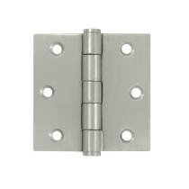 Deltana SS35U32D-R 3-1/2" x 3-1/2" Square Corner Stainless Steel Hinge