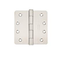 Emtek 4 x 4 Stainless Steel Radius Corner Heavy Duty Hinges 9822432D