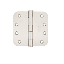 Emtek 4 x 4 Stainless Steel Radius Corner Residential Duty Hinges 9813432D 