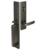 Emtek 4819 Lausanne Handleset with Geneva Lever Oil Rubbed Bronze (US10B)