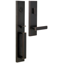 Weslock Transitional Collection 2890 Xanthis Handleset Oil Rubbed Bronze