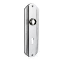 Nostalgic Warehouse Deco Plate With Keyhole Privacy Function Bright Chrome (BC)