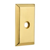 Nostalgic Warehouse Studio Short Plate Privacy Function Polished Brass (PB)